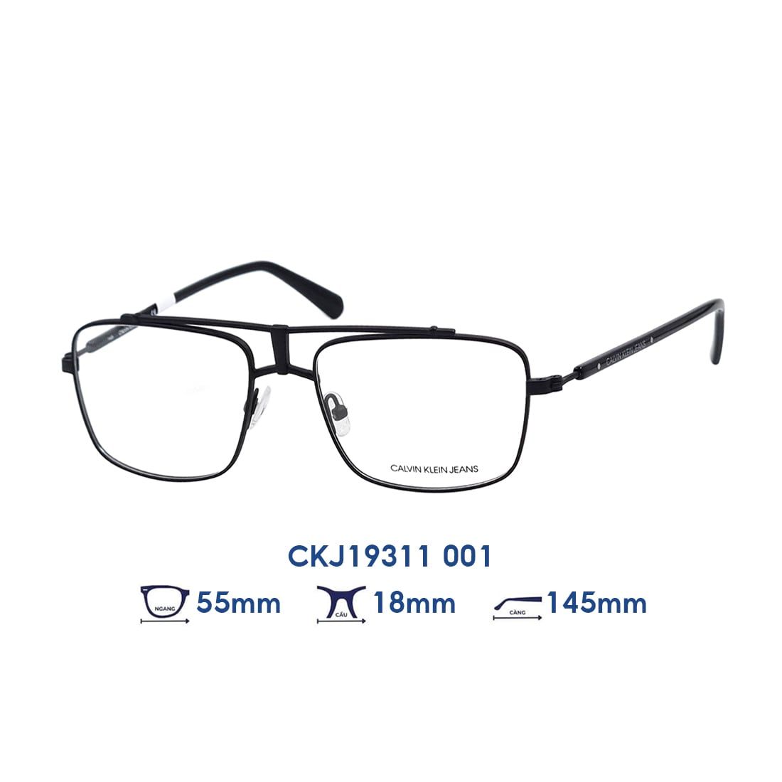  Gọng kính Calvin Klein Jeans CKJ19311 001 