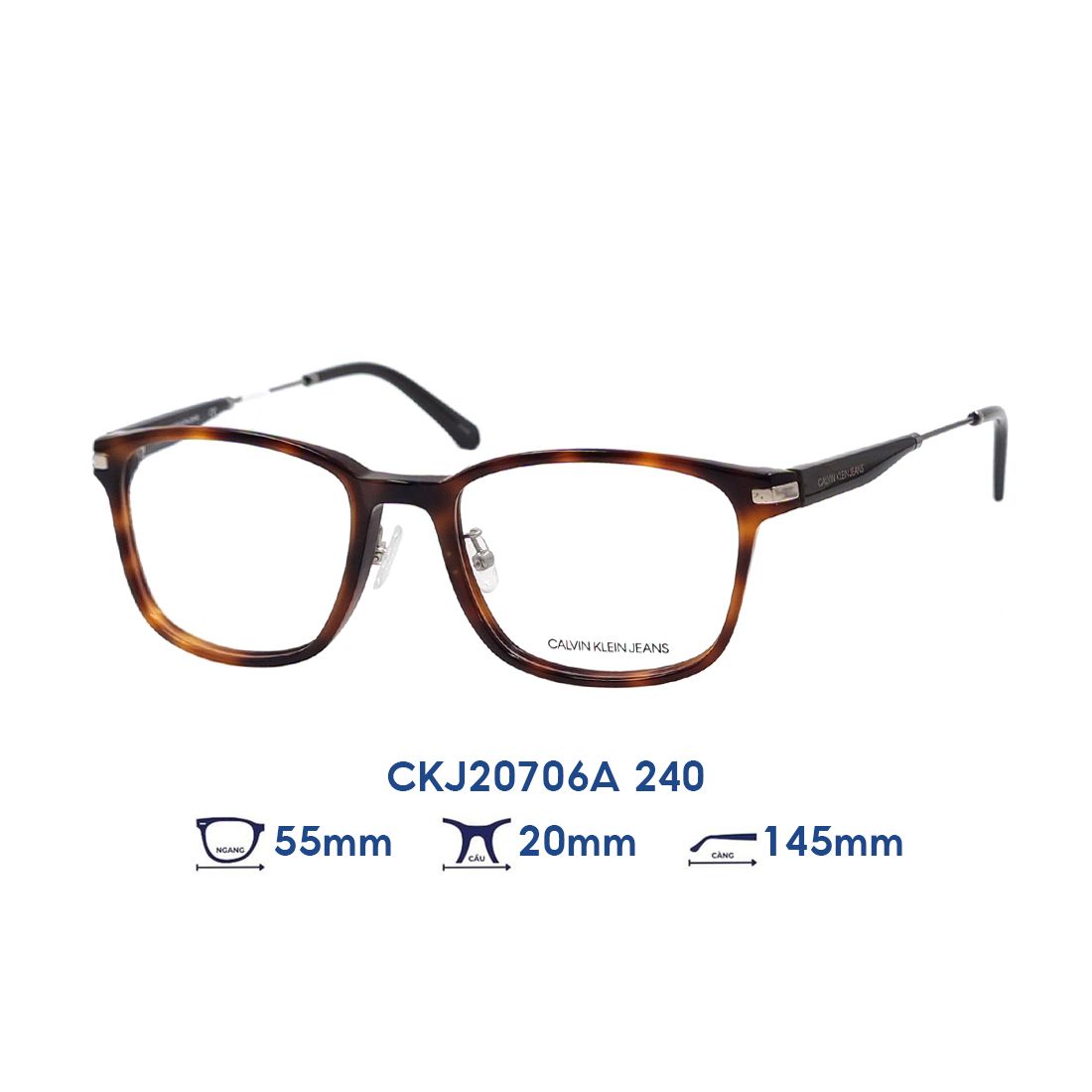  Gọng kính Calvin Klein Jeans CKJ20706A 240 