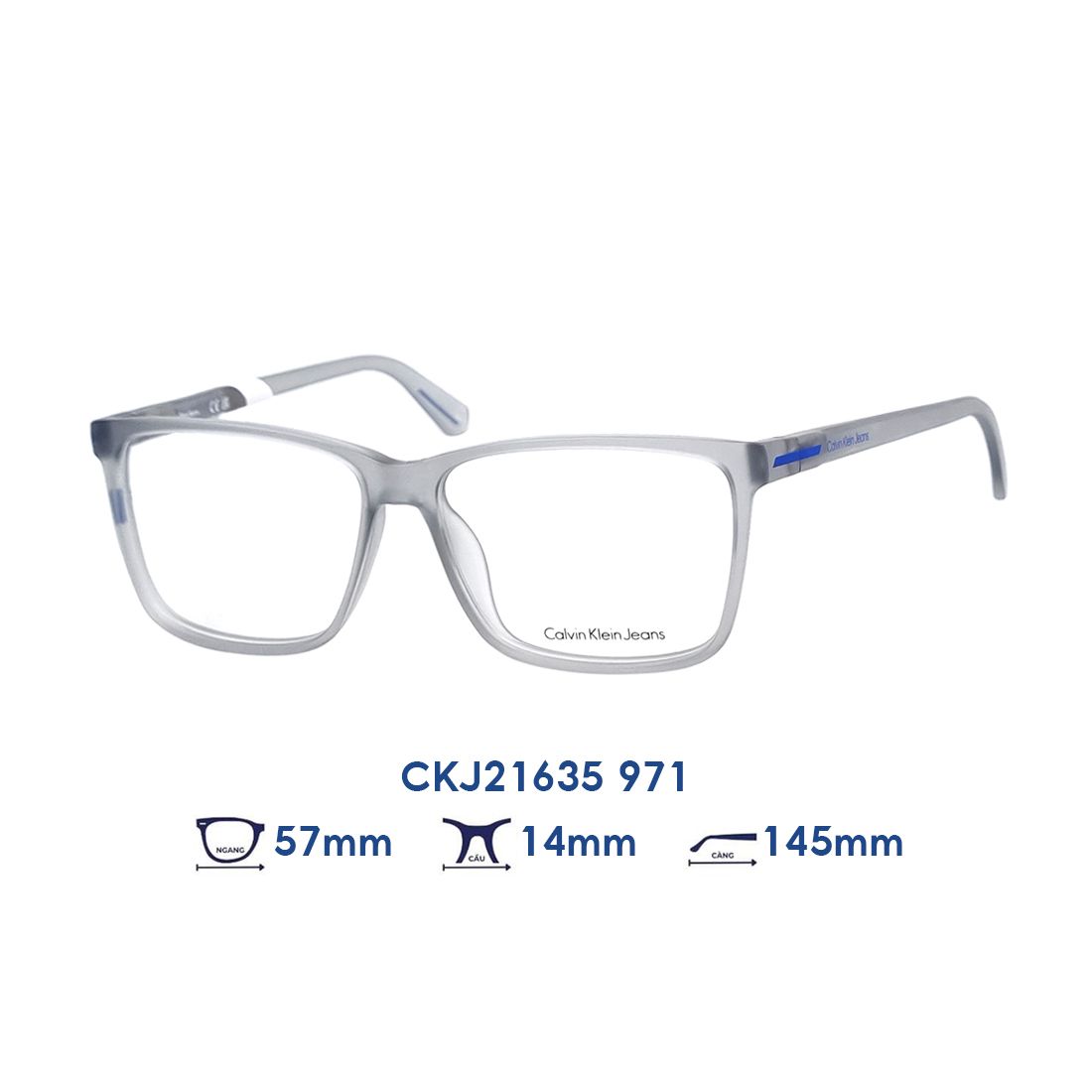  Gọng kính Calvin Klein Jeans CKJ21635 971 
