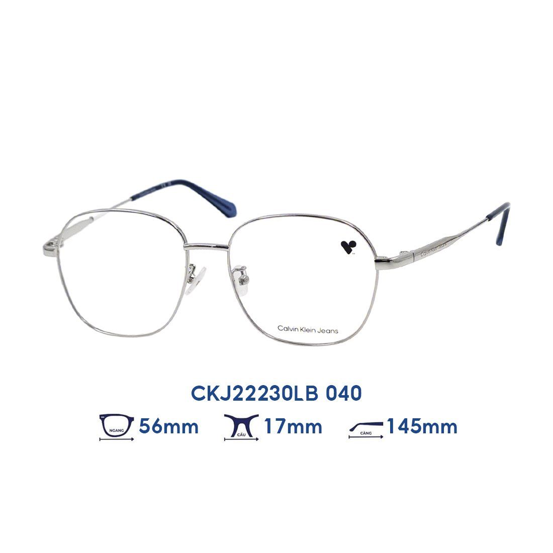  Gọng kính Calvin Klein Jeans CKJ22230LB 040 