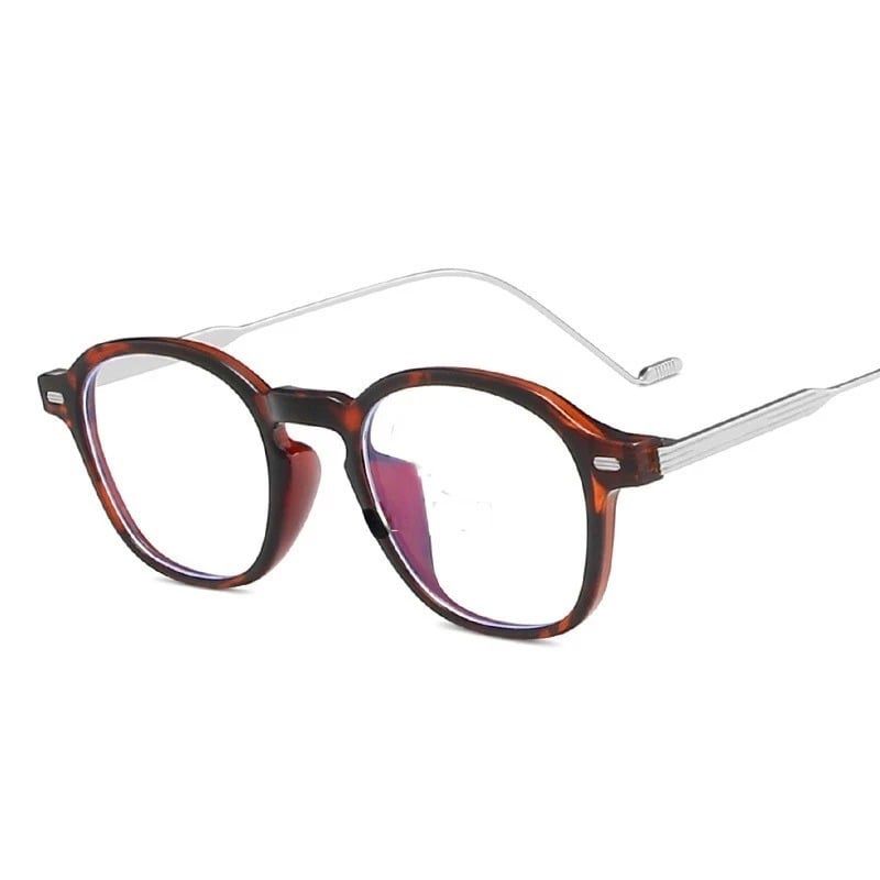  Mắt kính sarifa gọng PC chống ánh sáng xanh phong cách Hàn Quốc cổ điển Tr90 