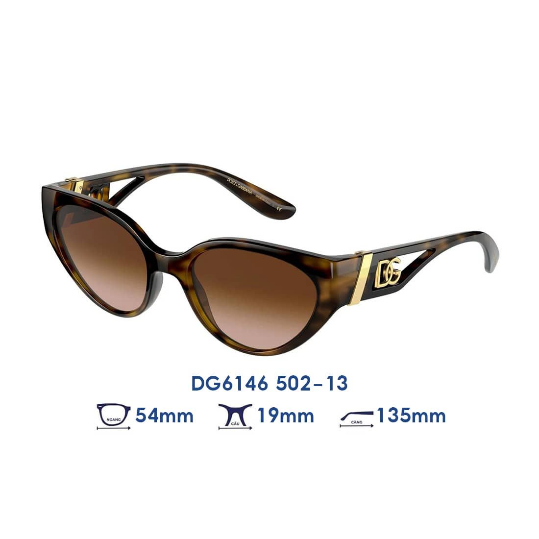 Kính mát Dolce Gabbana DG6146 502/13