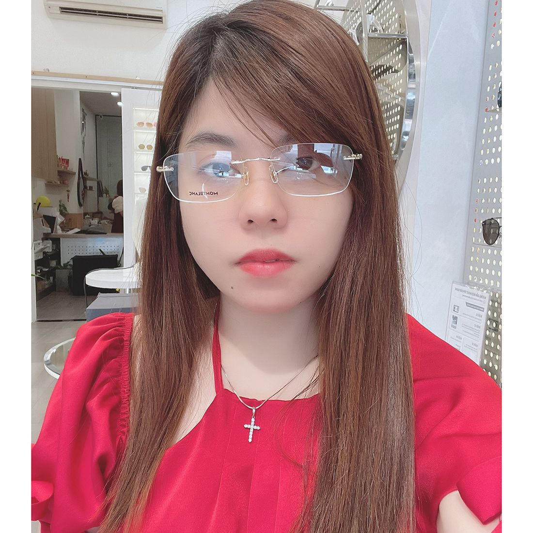  Gọng kính MONTBLANC MB0221O 011 