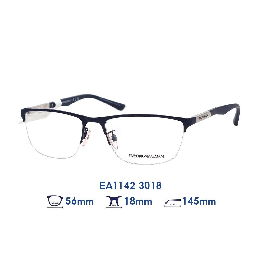  Gọng kính Emporio Armani EA1142 3018 