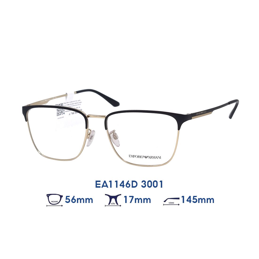  Gọng kính Emporio Armani EA1146D 3001 