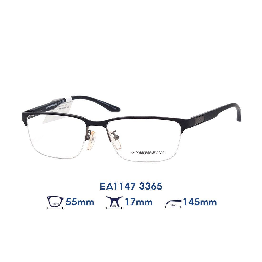  Gọng kính Emporio Armani EA1147 3365 