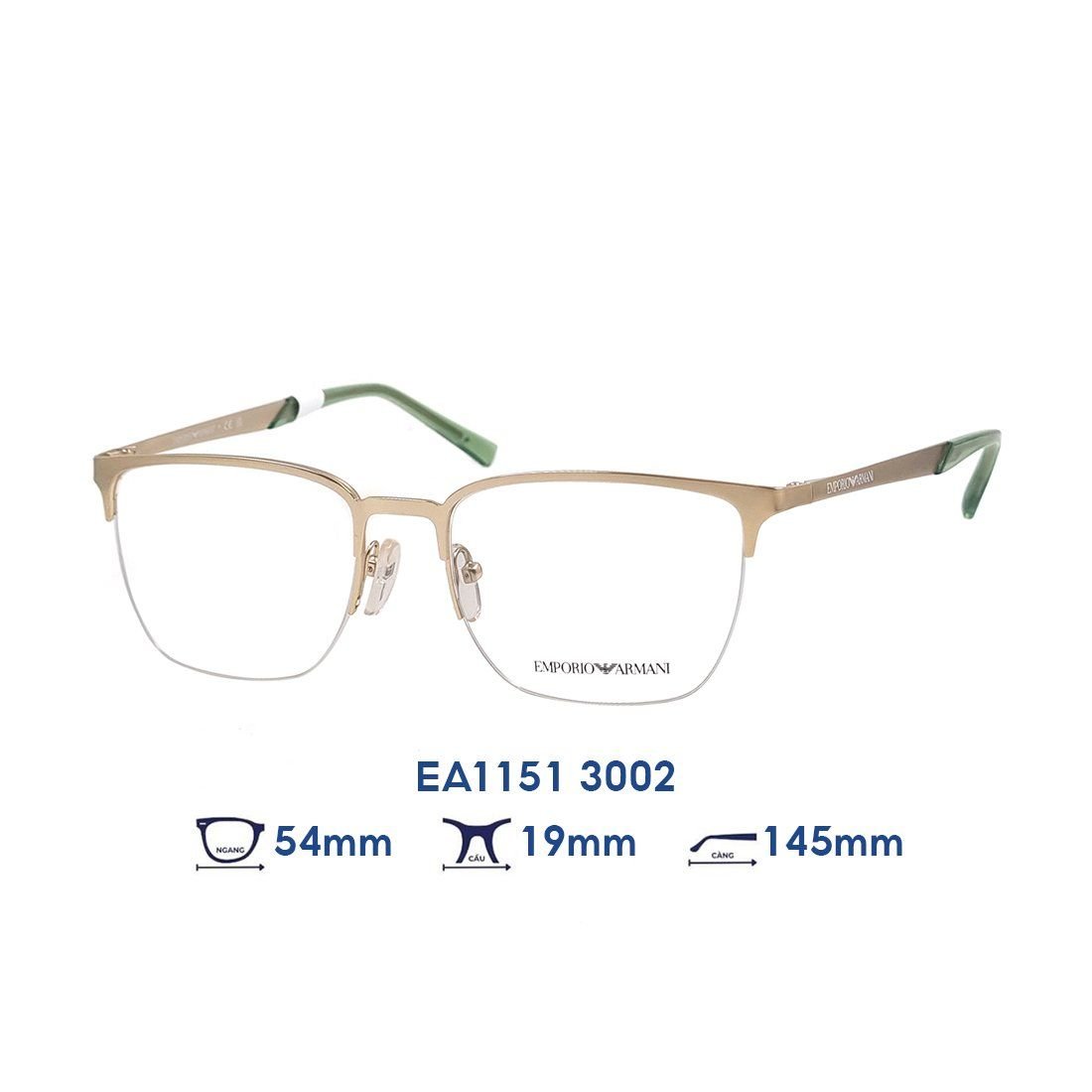  Gọng kính Emporio Armani EA1151 3002 