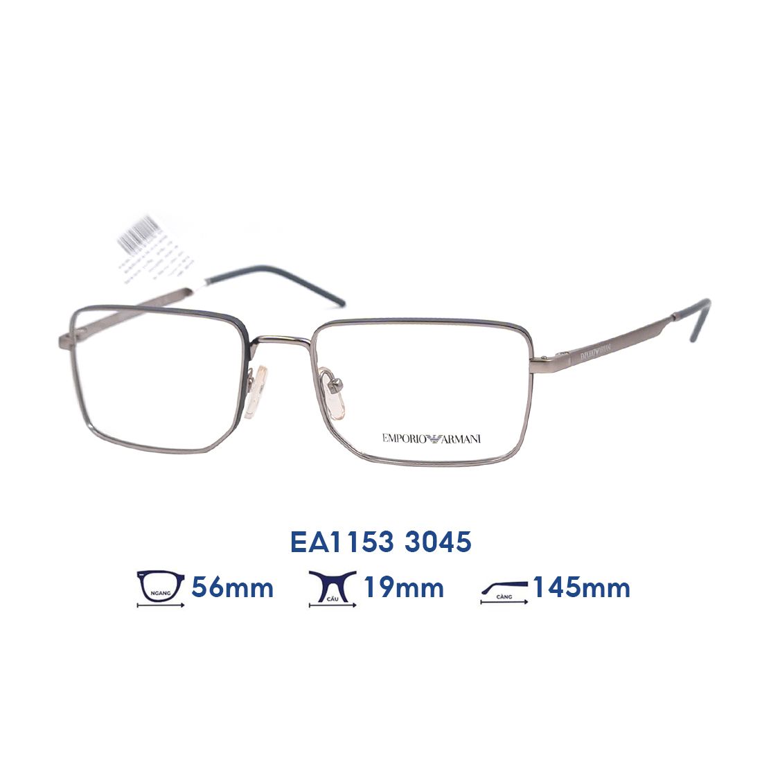  Gọng kính Emporio Armani EA1153 3045 