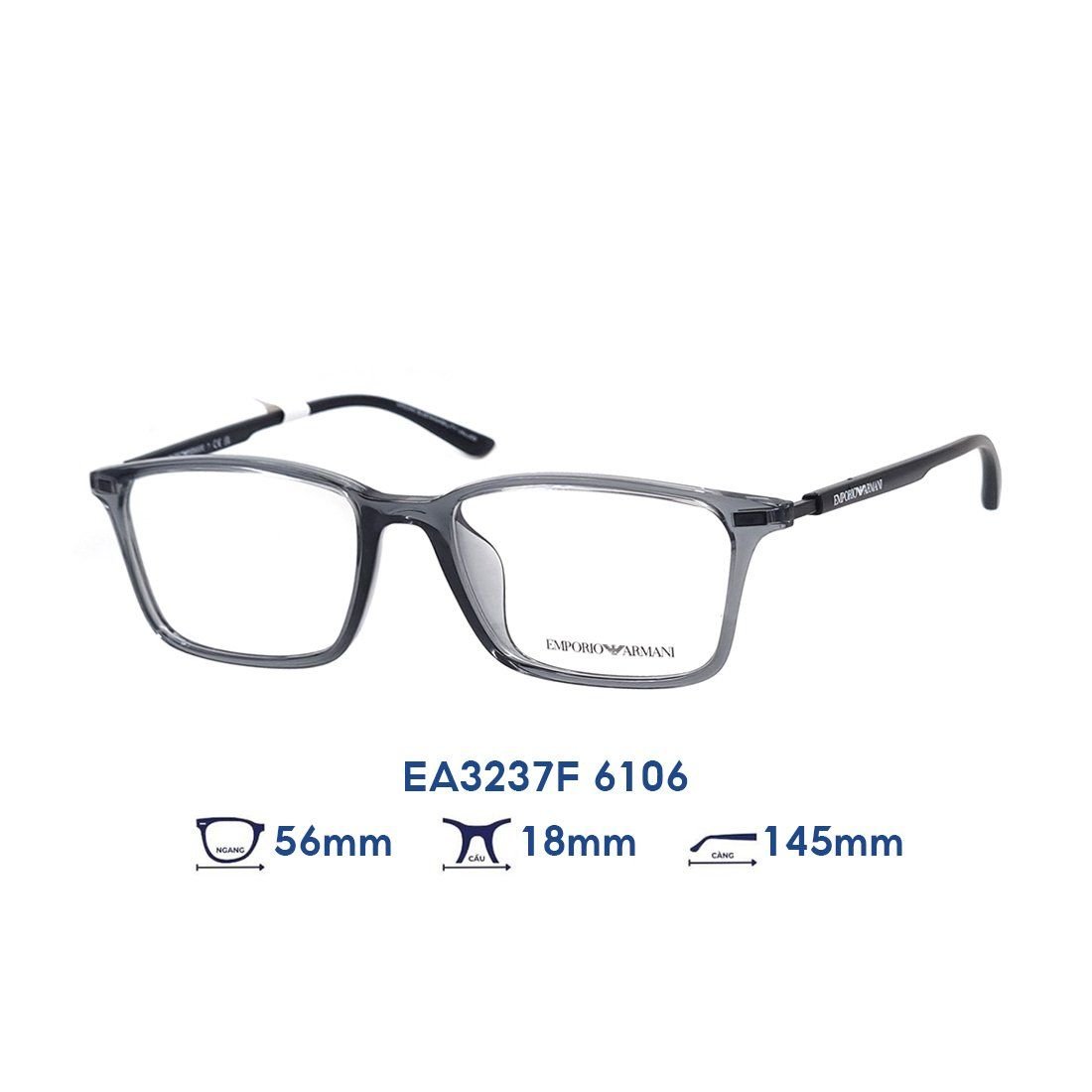  Gọng kính Emporio Armani EA3237F 6106 