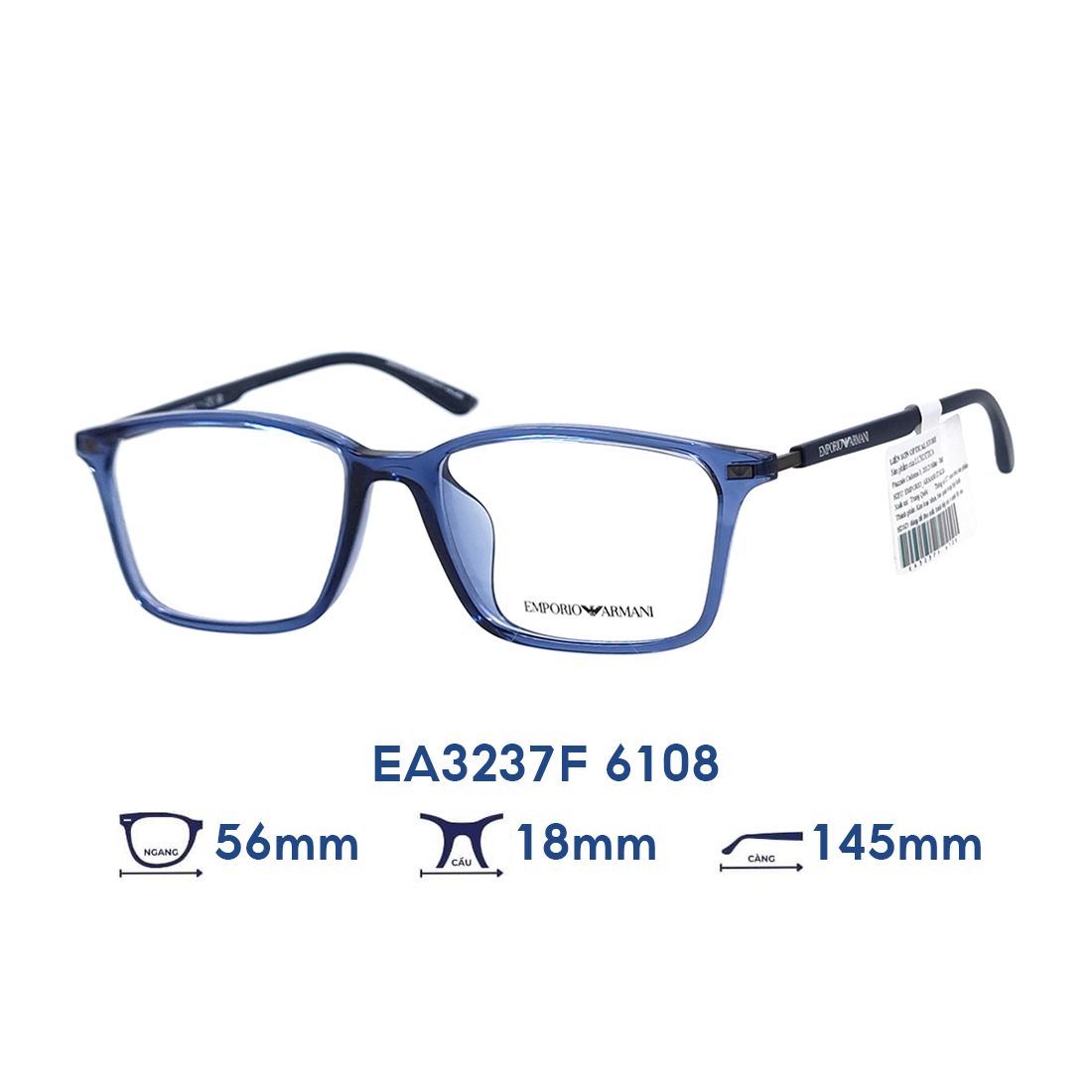  Gọng kính Emporio Armani EA3237F 6108 