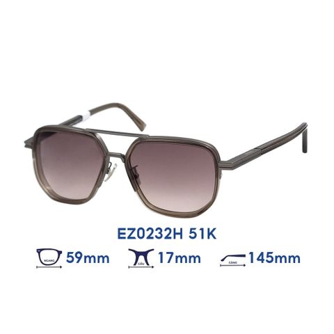 Kính mát Ermenegildo Zegna EZ0232H 51K