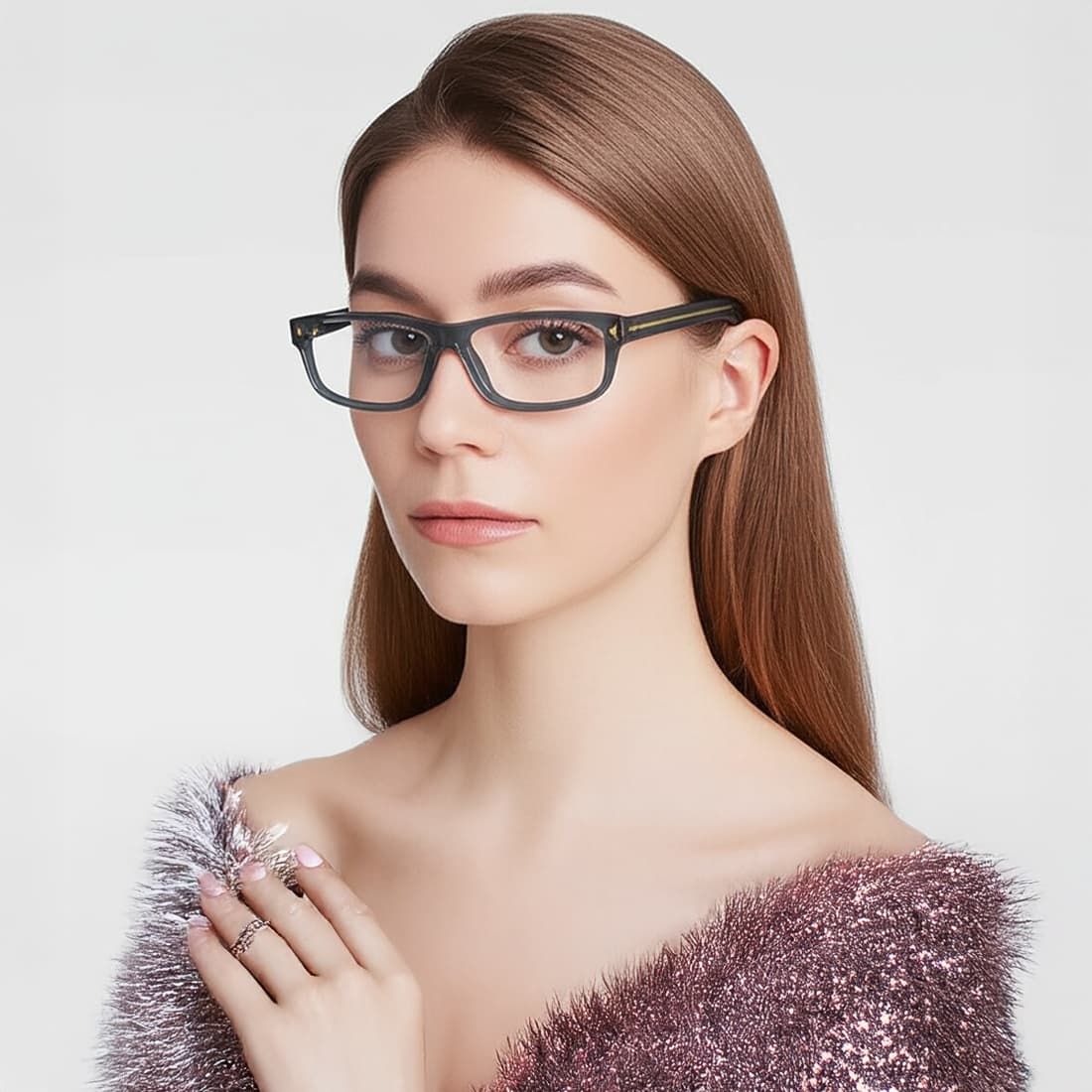  Gọng kính Prada PR B02V 17T1O1 