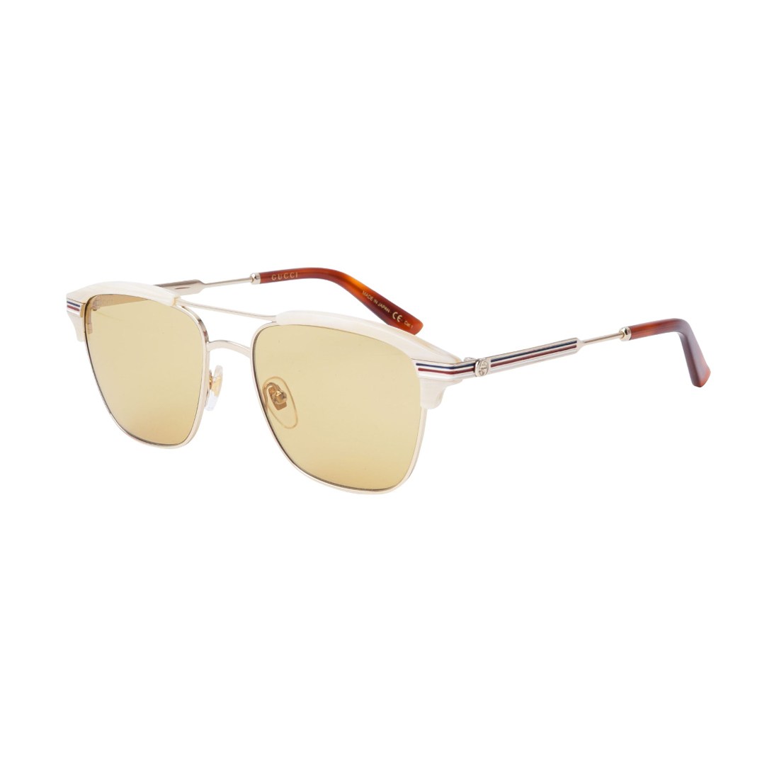 Kính mát GUCCI GG0241S 004 Nâu kem Gucci Eyewear Giảm 20% – LienSon