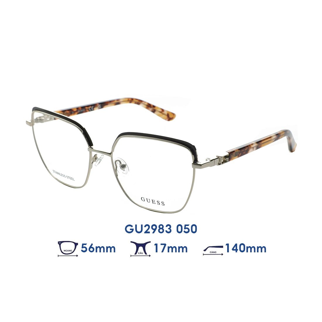  Gọng kính GUESS GU2983 050 