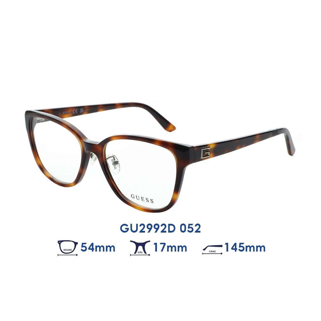  Gọng kính GUESS GU2992D 052 