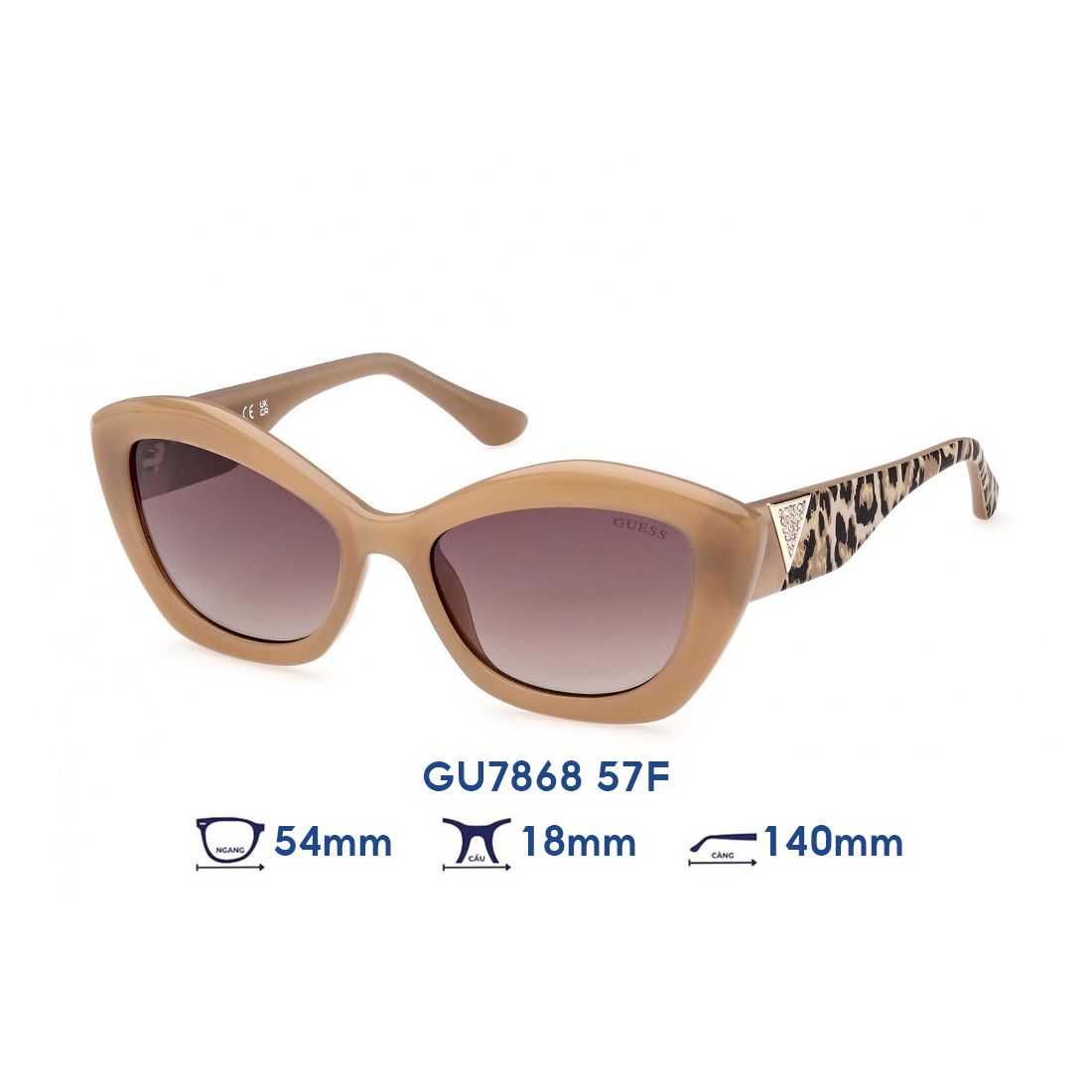  Kính mát GUESS GU7868 57F 
