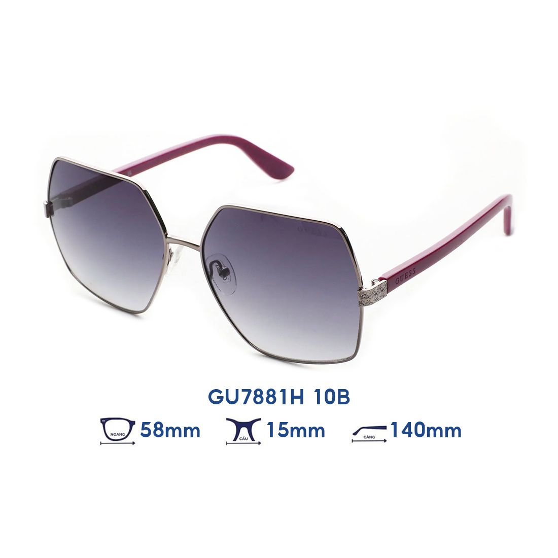  Kính mát GUESS GU7881H 10B 