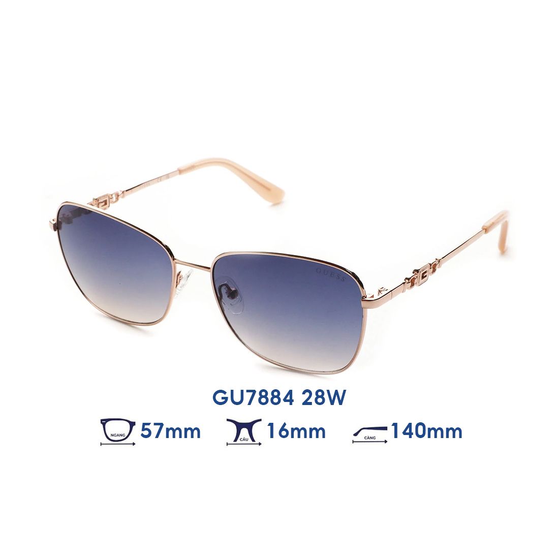  Kính mát GUESS GU7884 28W 