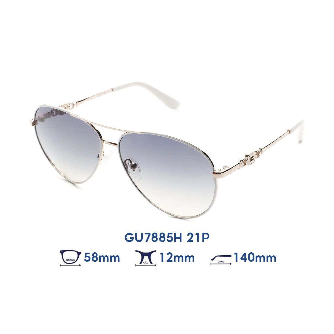  Kính mát GUESS GU7885H 21P 