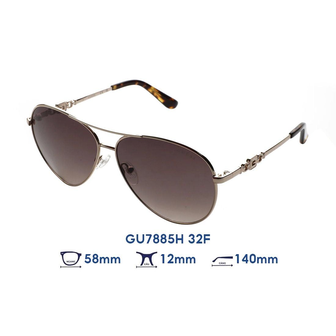  Kính mát GUESS GU7885H 32F 