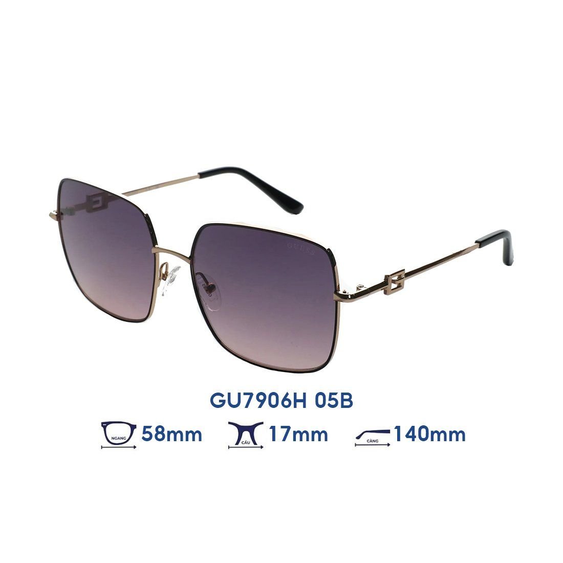  Kính mát GUESS GU7906H 05B 