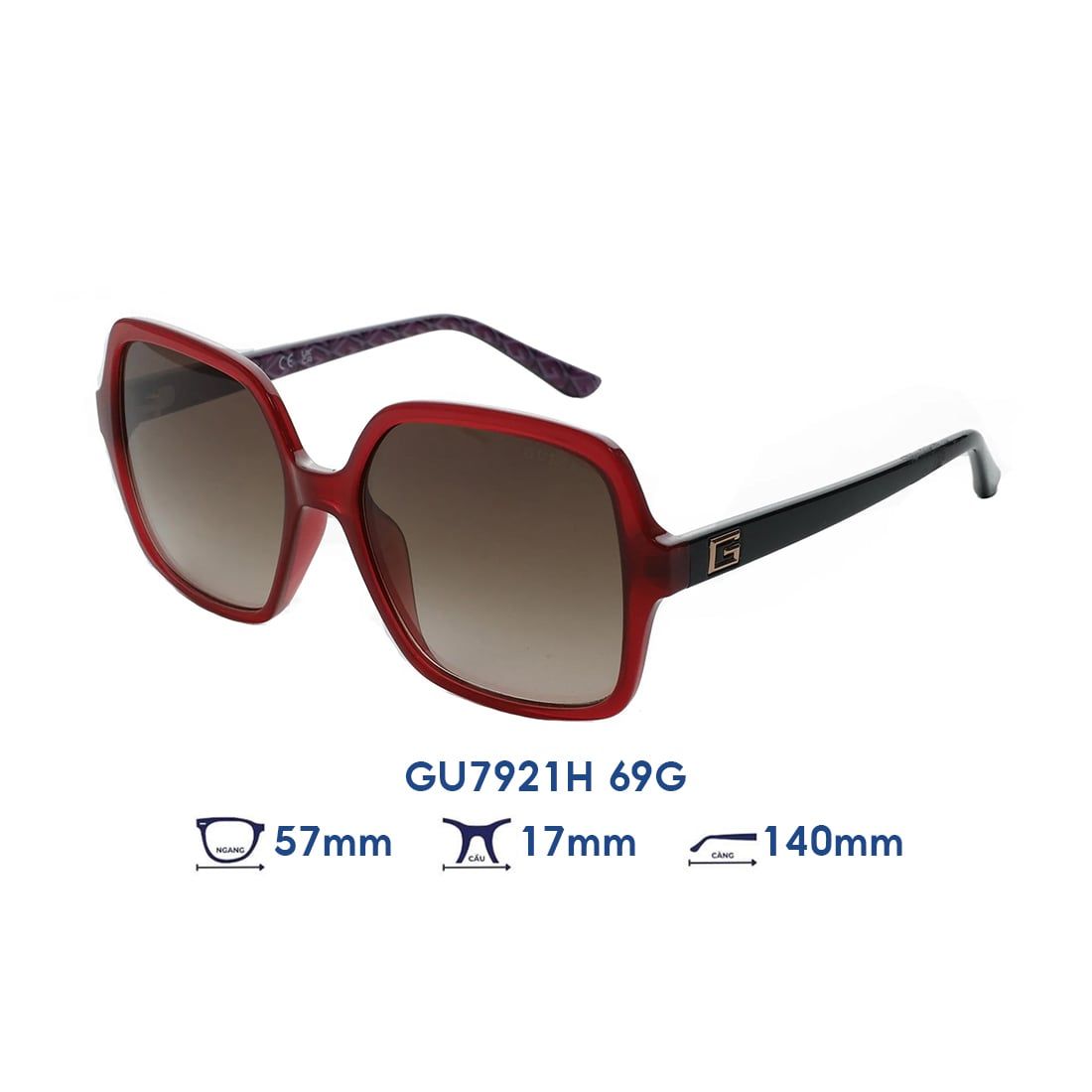  Kính mát GUESS GU7921H 69G 