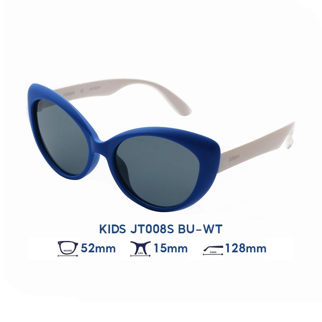  Kính mát JUBILANT KIDS JT008S BU-WT 