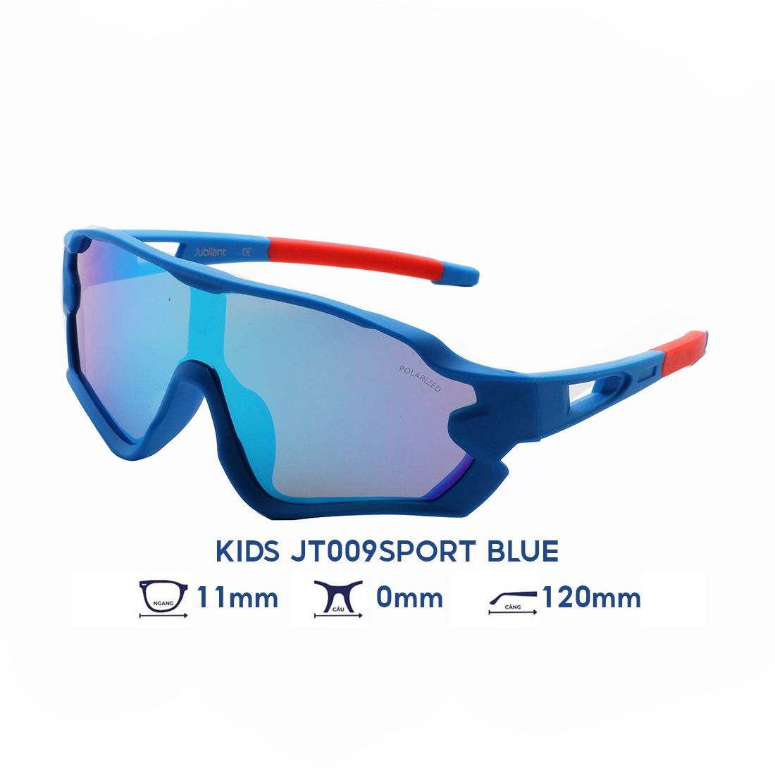  Kính mát JUBILANT KIDS JT009SPORT BLUE 