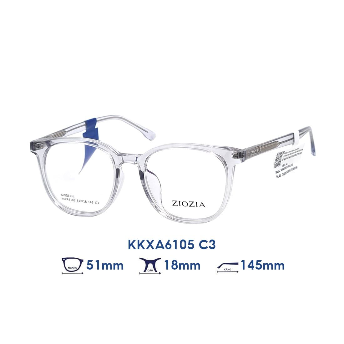  Gọng kính Ziozia KKXA6105 C3 