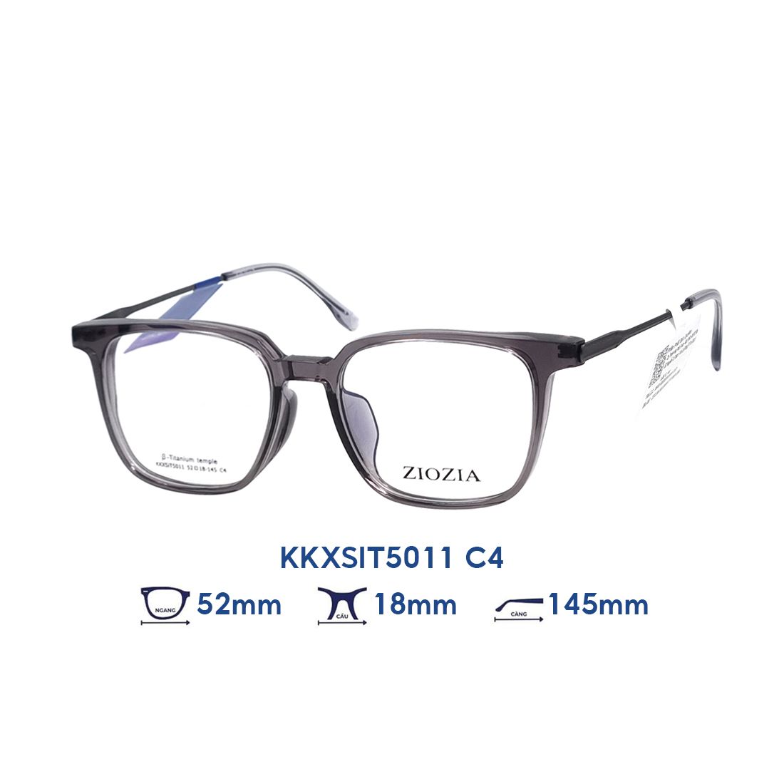  Gọng kính Ziozia KKXSIT5011 C4 