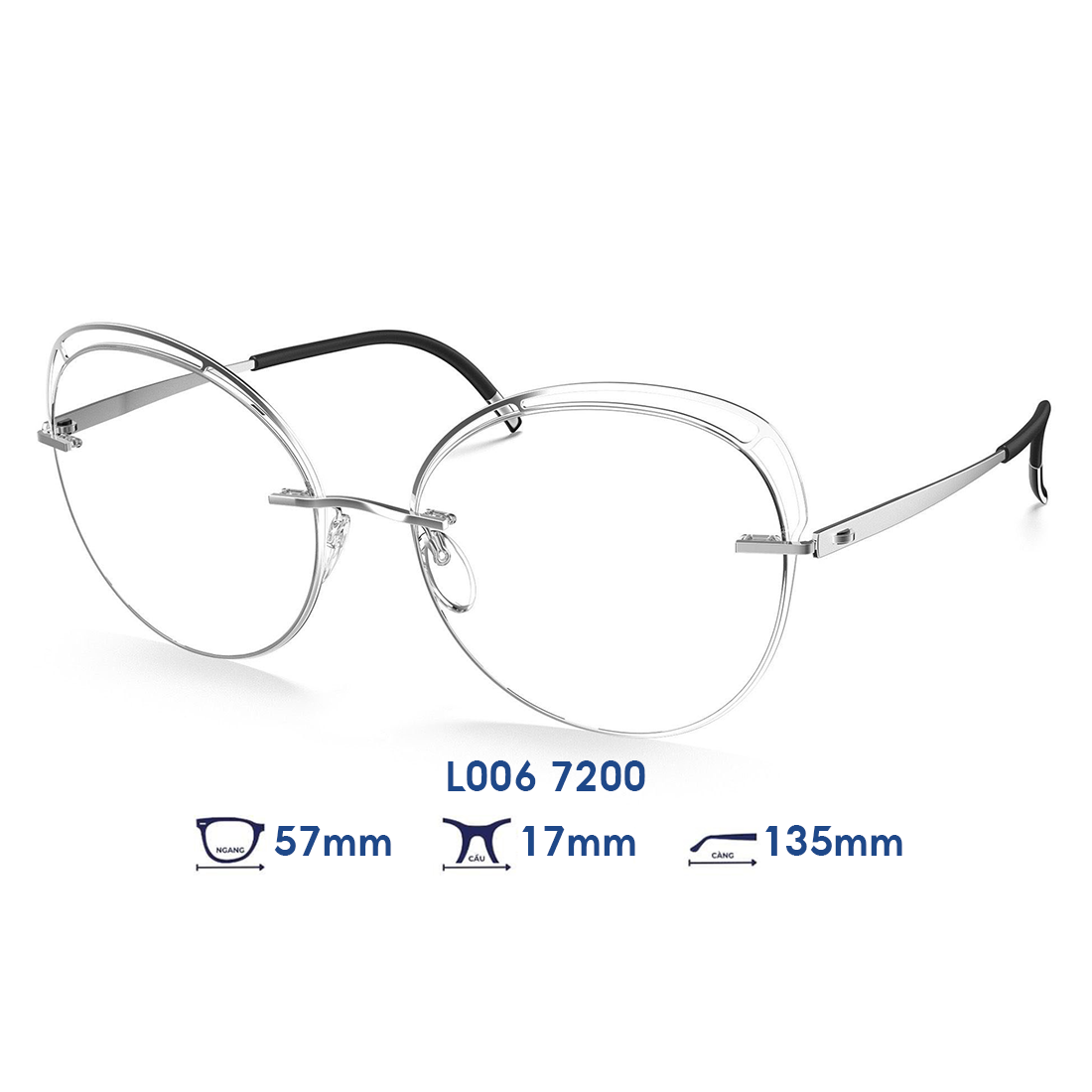  Gọng kính SILHOUETTE L006 7200 