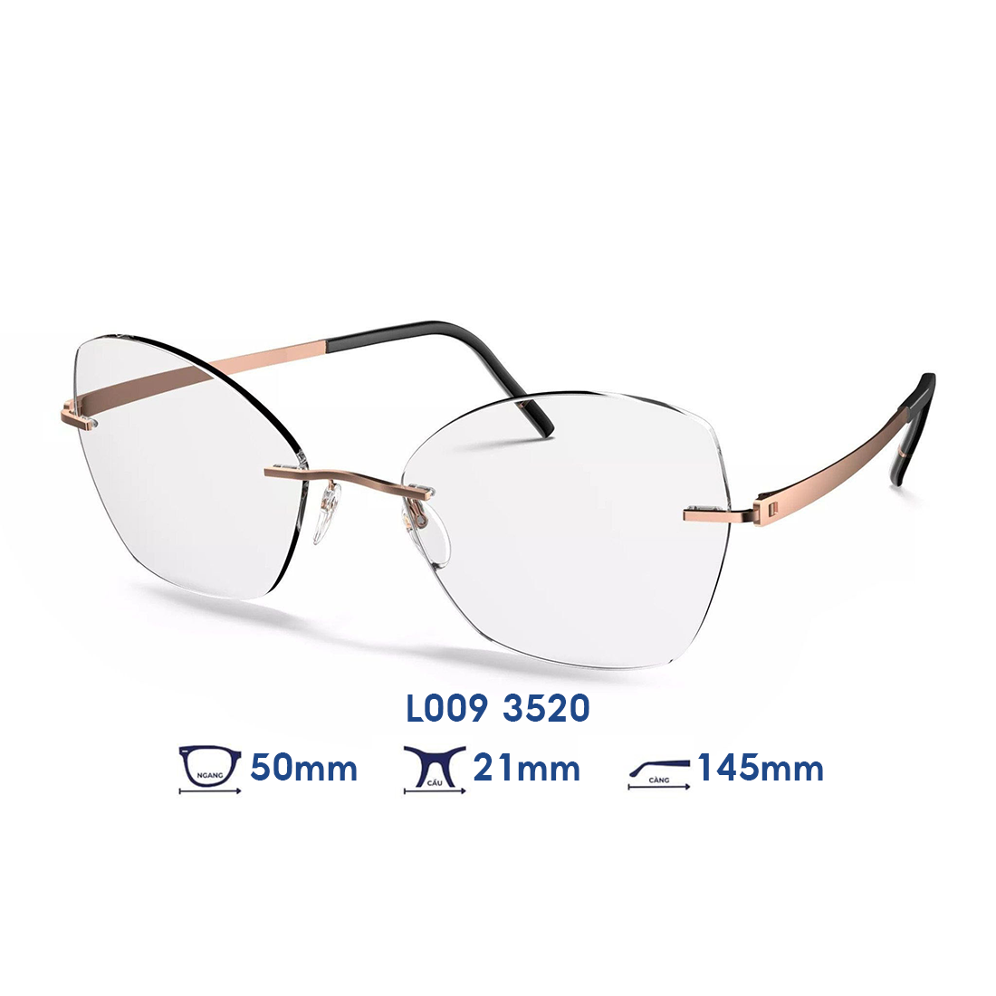  Gọng kính SILHOUETTE L009 3520 