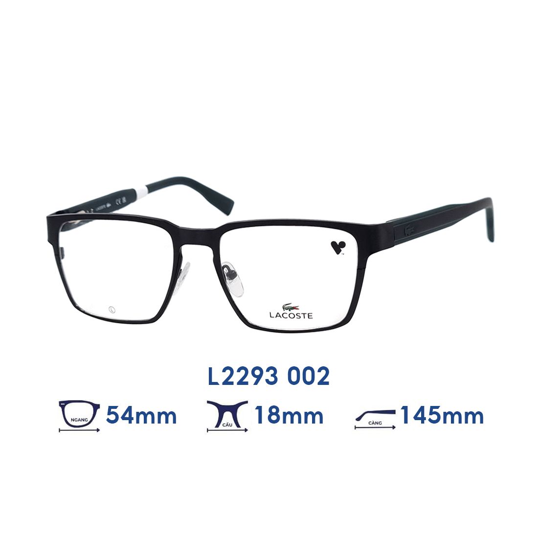  Gọng kính LACOSTE L2293 002 