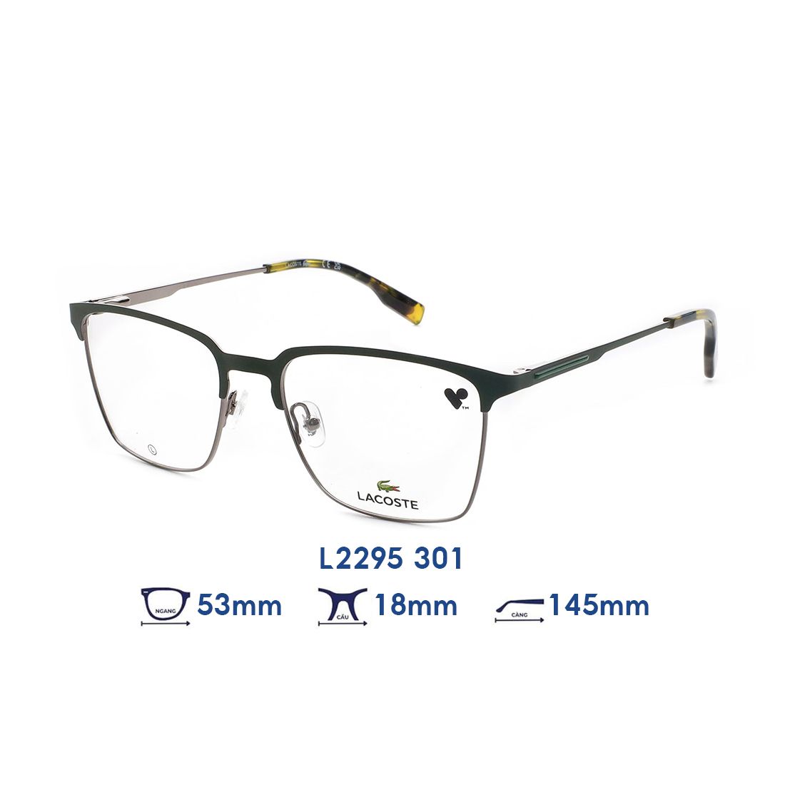  Gọng kính LACOSTE L2295 301 