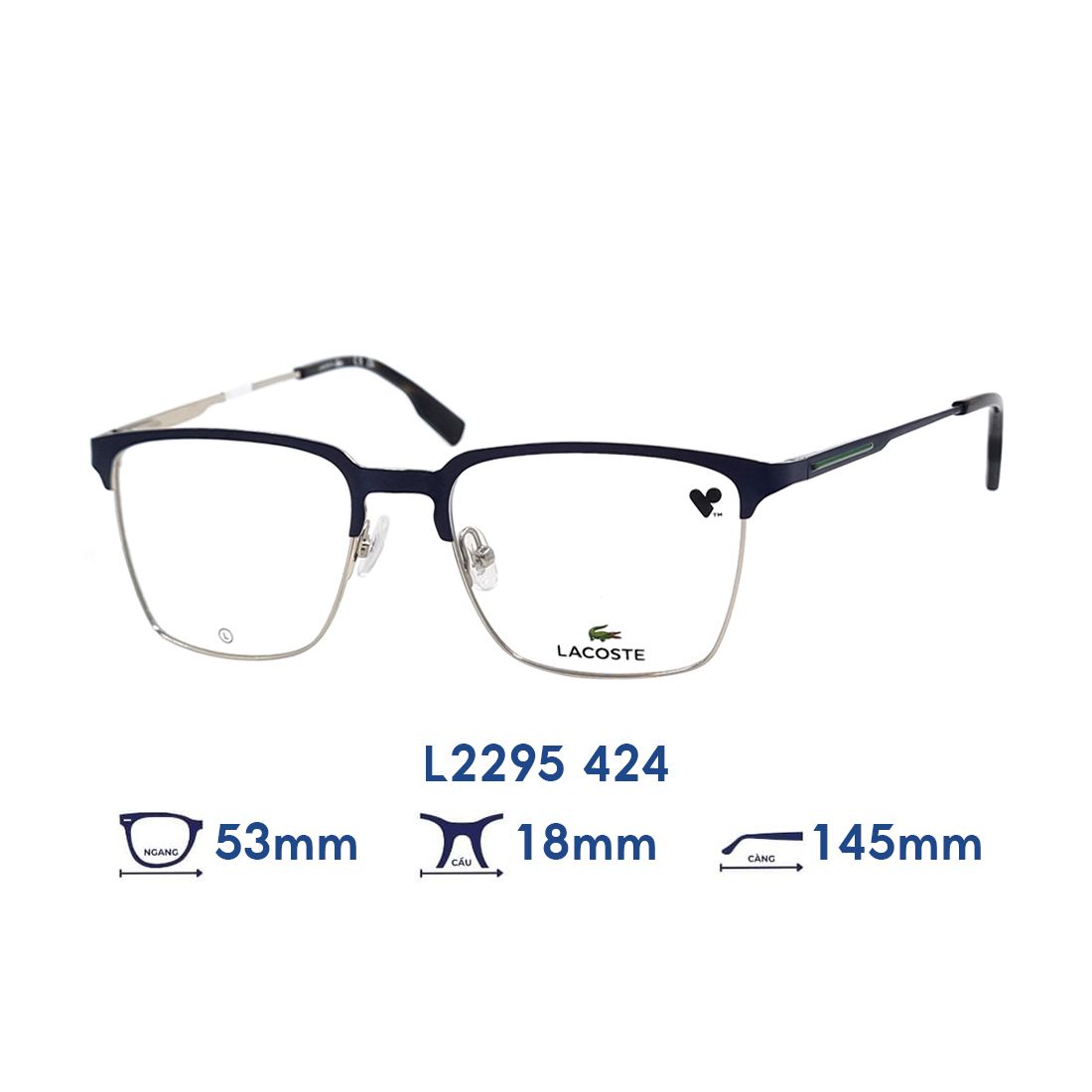  Gọng kính LACOSTE L2295 424 