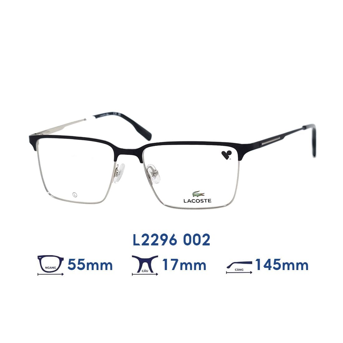  Gọng kính LACOSTE L2296 002 