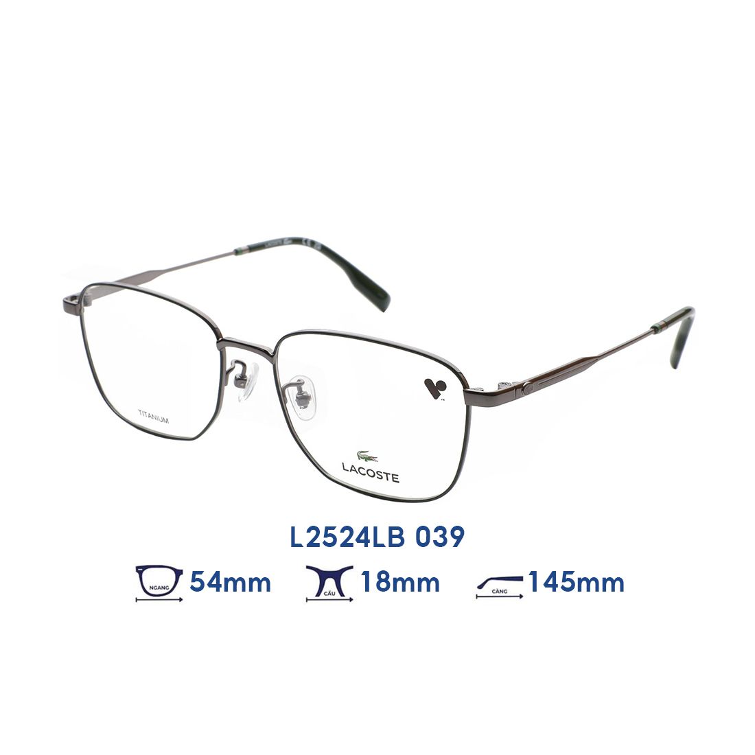  Gọng kính LACOSTE L2524LB 039 