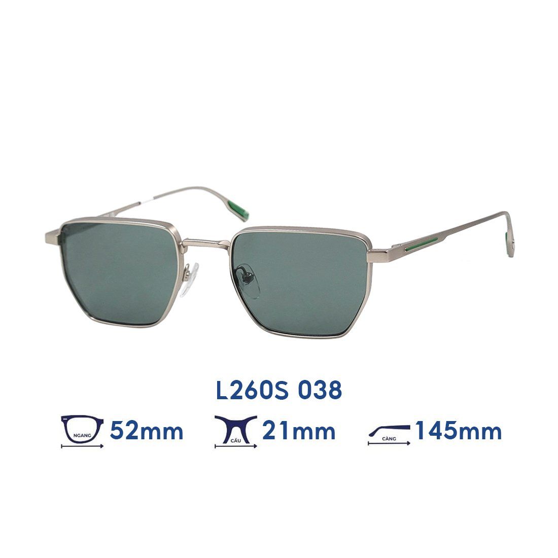  Kính mát LACOSTE L260S 038 