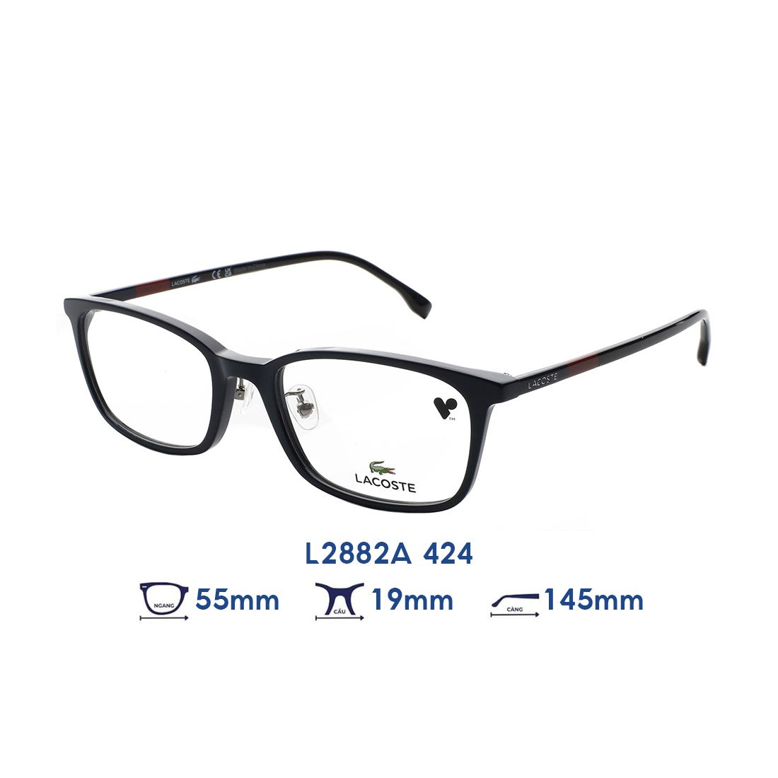  Gọng kính LACOSTE L2882A 424 