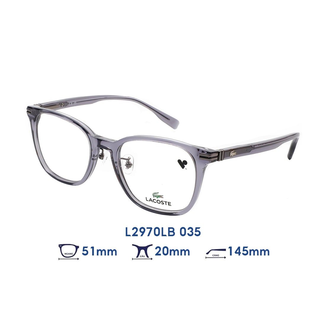  Gọng kính LACOSTE L2970LB 035 