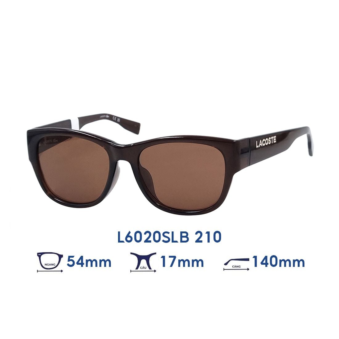  Kính mát LACOSTE L6020SLB 210 