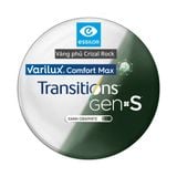  Tròng Đánh Essilor Varilux Comfort Max Váng Phủ Crizal Rock (Đặt Lab Nước Ngoài) 