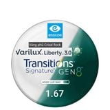  Tròng đánh Essilor Varilux Liberty 3.0 đặt Lab nước ngoài váng phủ Crizal Rock 