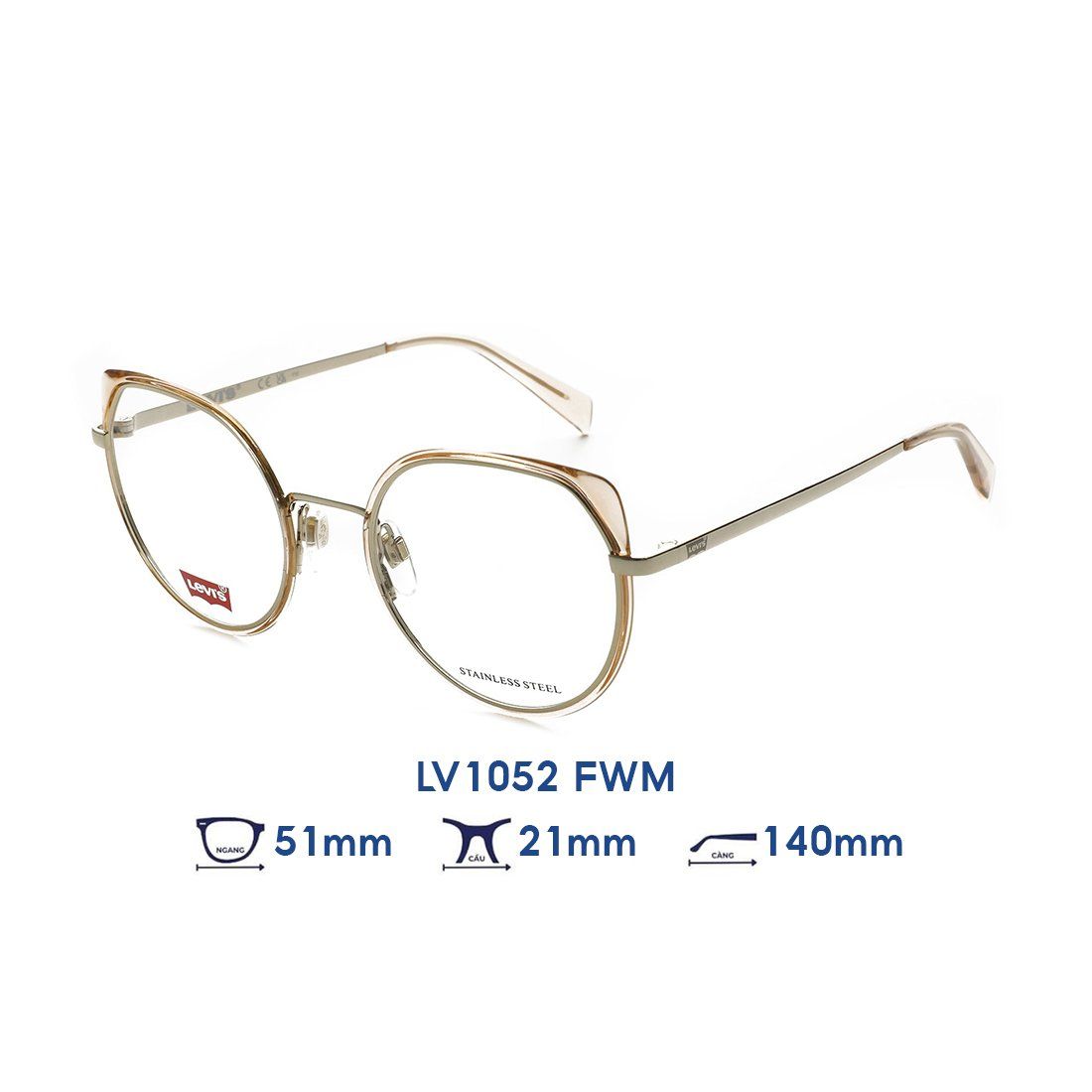  Gọng kính LEVI'S LV1052 FWM 