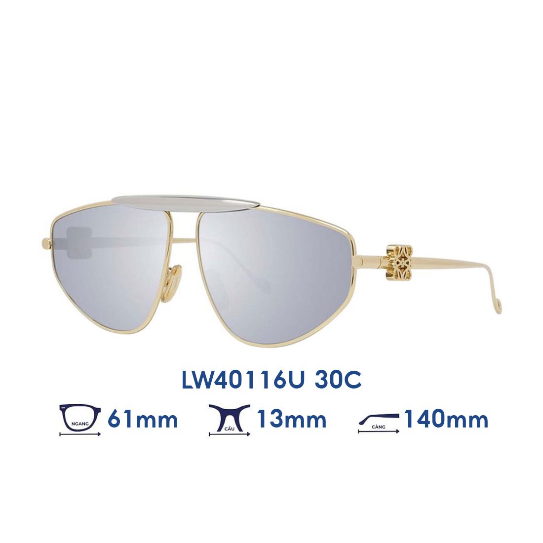  Kính mát Loewe LW40116U 30C 