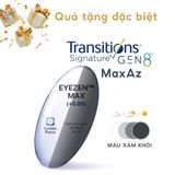  Tròng kính Essilor Eyezen Max đổi màu chiết suất 1.67 váng phủ Max Az 