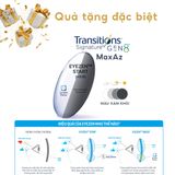  Tròng kính Essilor Eyezen Start đổi màu chiết suất 1.60 váng phủ Max Az 