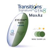  Tròng kính Essilor Eyezen Max đổi màu chiết suất 1.60 váng phủ Max Az 