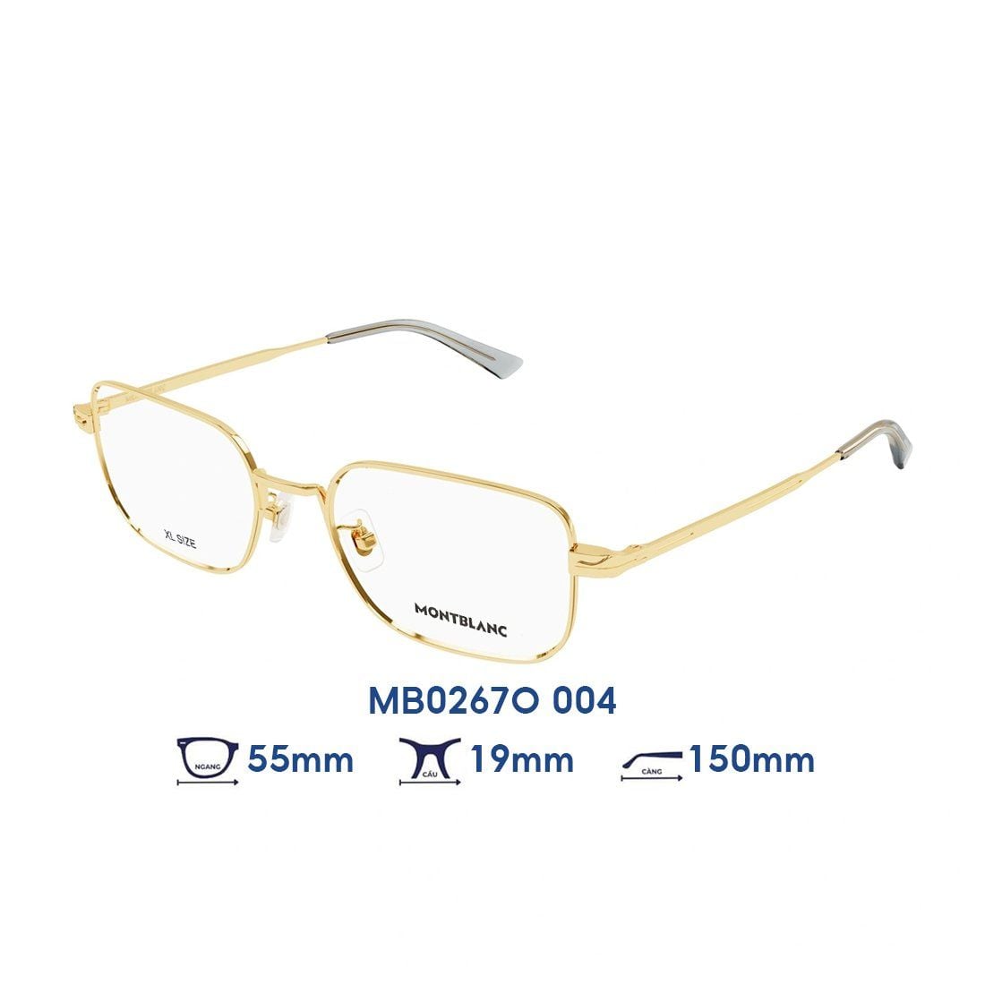  Gọng kính MONTBLANC MB0267O 004 