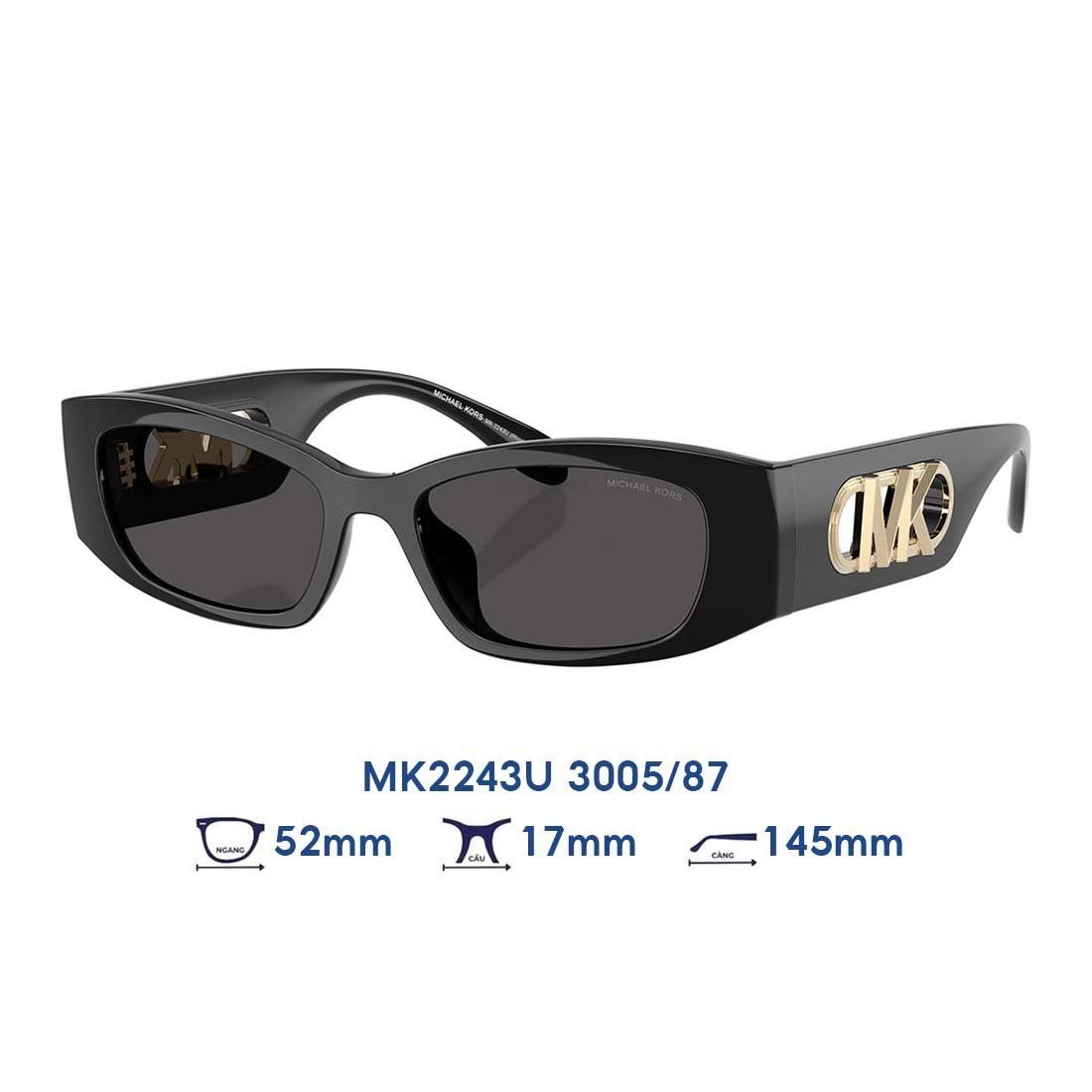  Kính mát MICHAEL KORS MK2243U 3005/87 